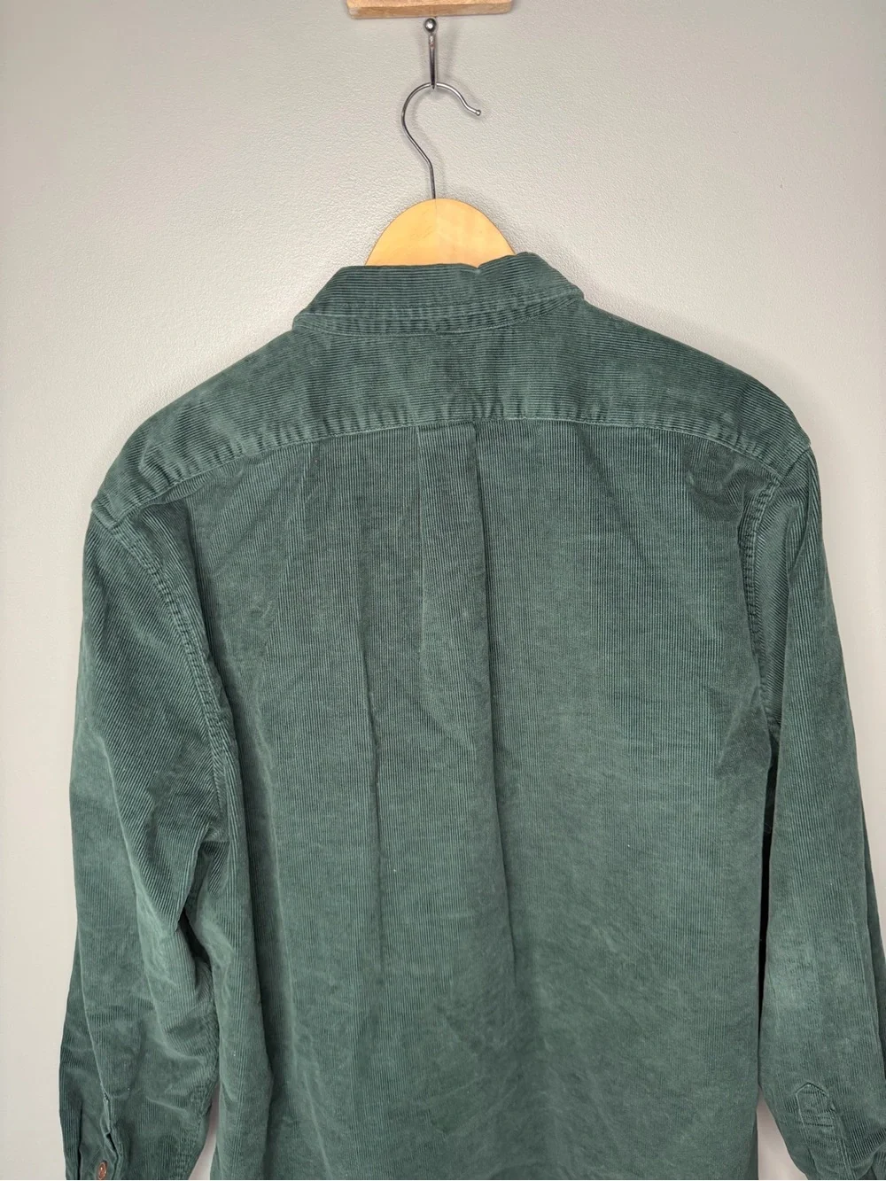 J. Crew Corduroy Work Shirt Spruce Green